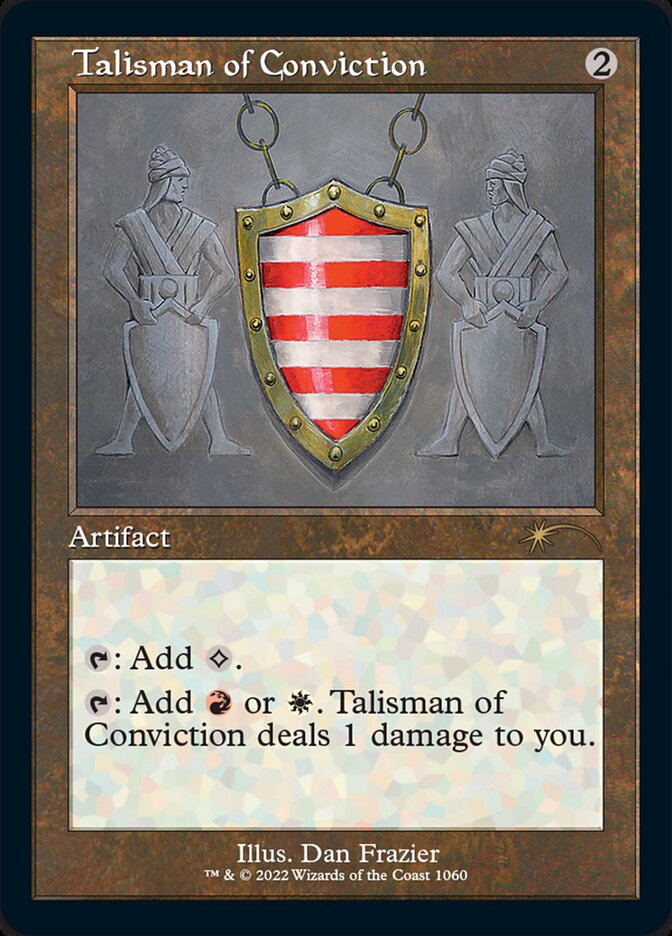 Talisman of Conviction (Foil Etched) [Secret Lair Drop Series] | PLUS EV GAMES 