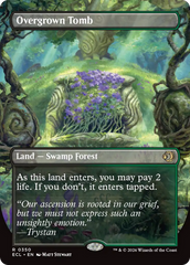 Overgrown Tomb (Borderless) [Lorwyn Eclipsed] | PLUS EV GAMES 