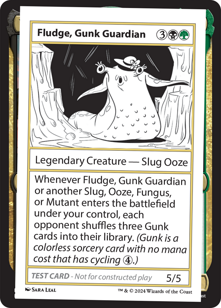 Fludge, Gunk Guardian [Mystery Booster 2 Playtest Cards] | PLUS EV GAMES 