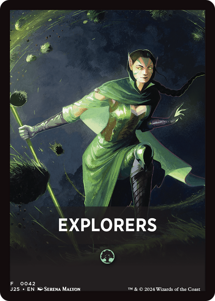 Explorers Theme Card [Foundations Jumpstart Front Cards] | PLUS EV GAMES 