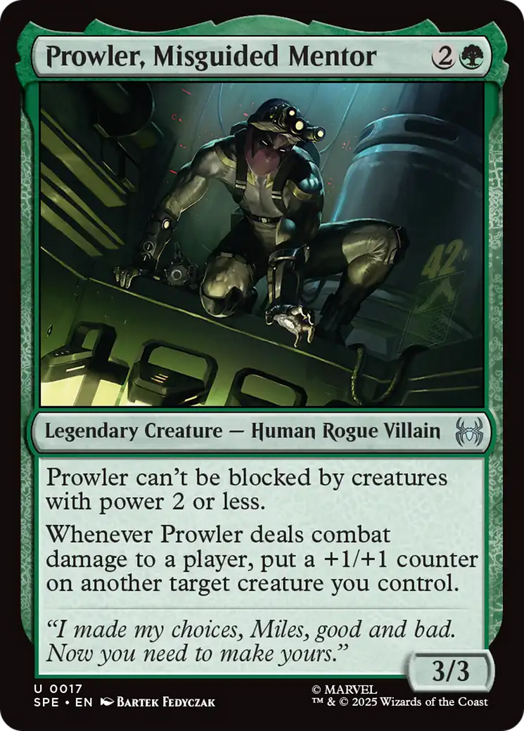 Prowler, Misguided Mentor [Marvel's Spider-Man: Eternal-Legal] | PLUS EV GAMES 