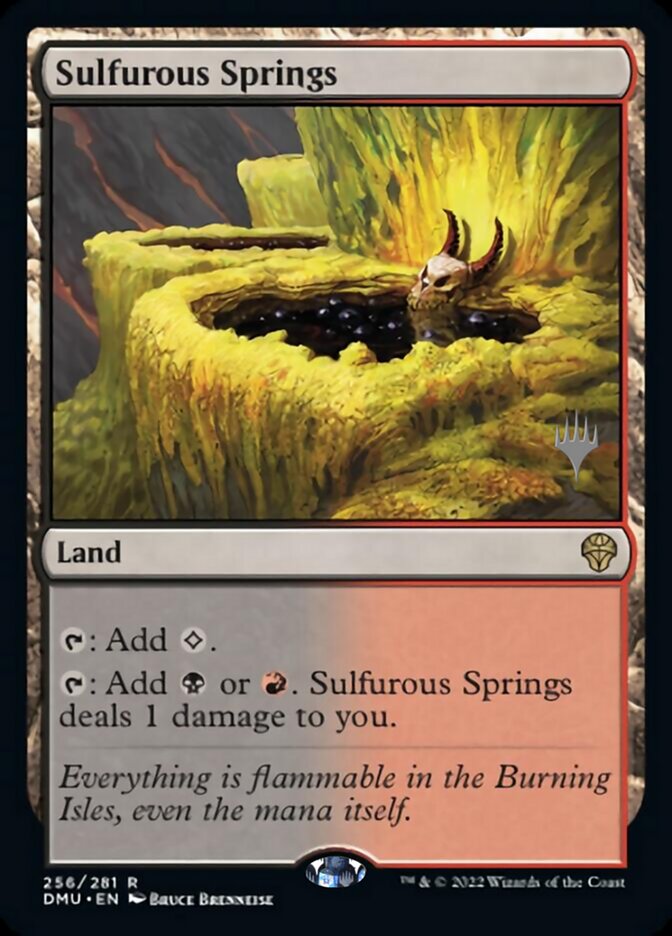 Sulfurous Springs (Promo Pack) [Dominaria United Promos] | PLUS EV GAMES 