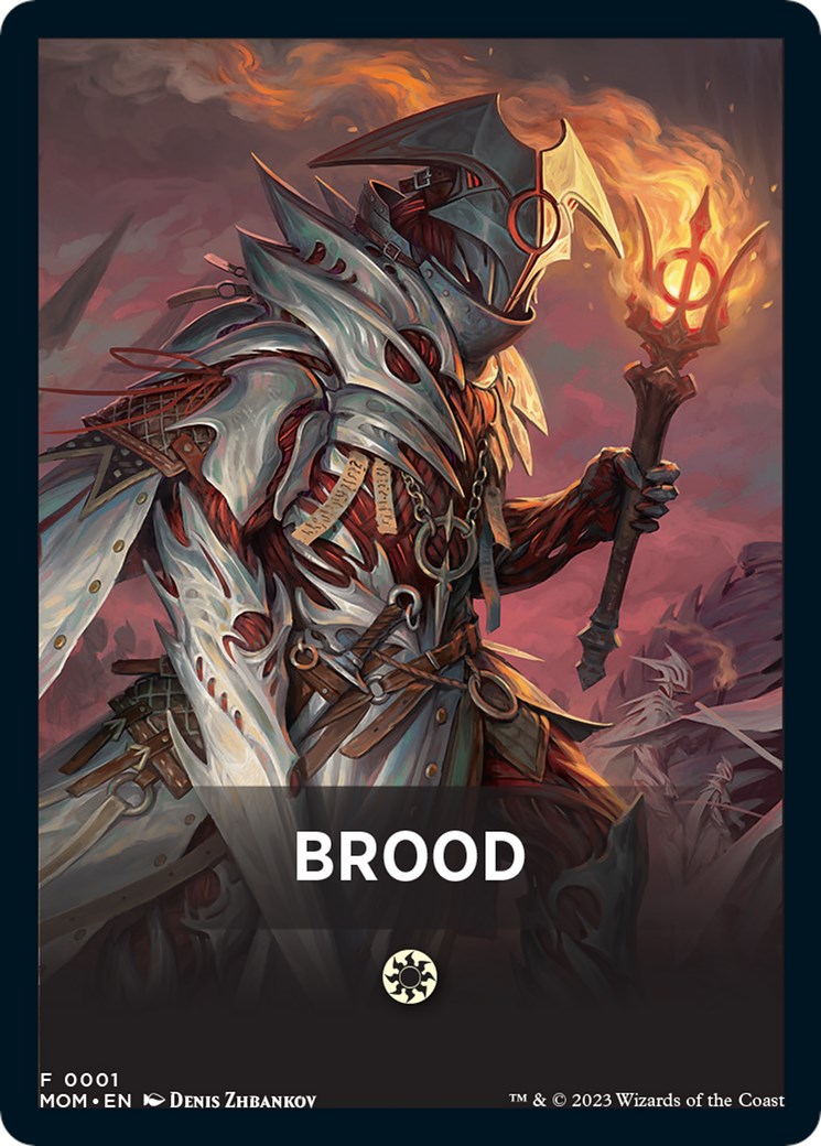 Brood Theme Card [March of the Machine Tokens] | PLUS EV GAMES 