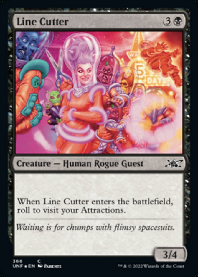 Line Cutter (Galaxy Foil) [Unfinity] | PLUS EV GAMES 