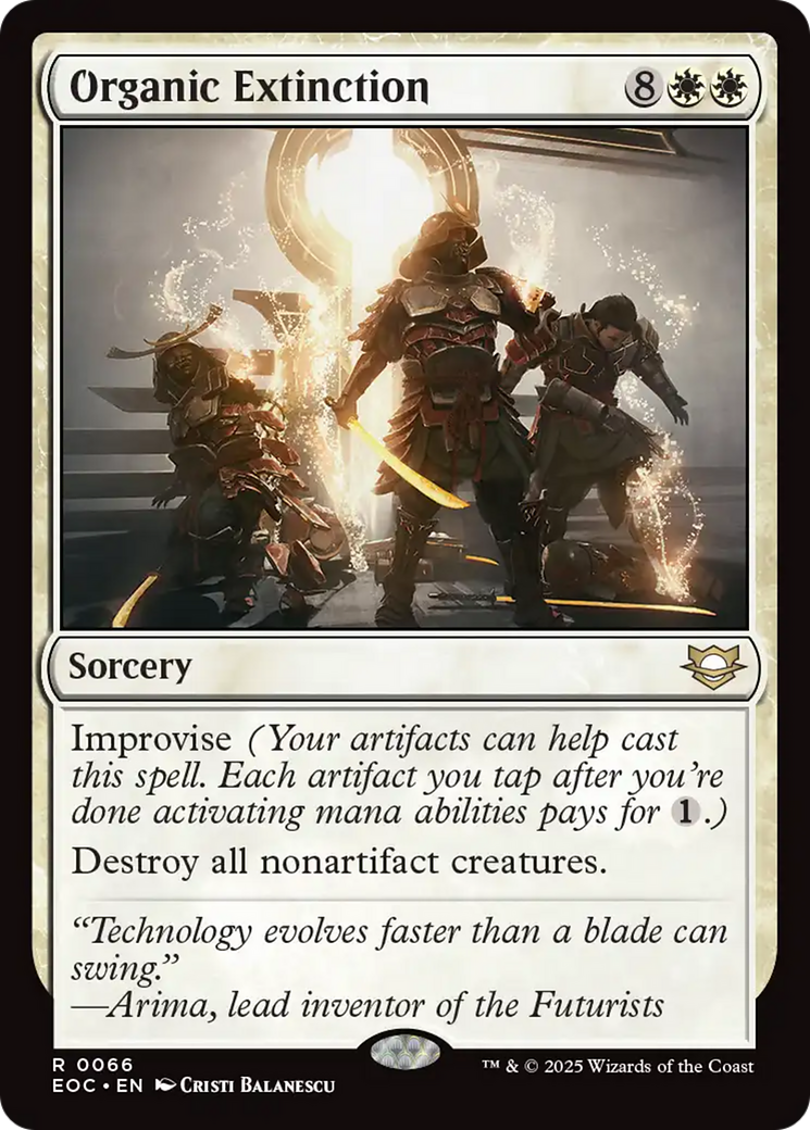 Organic Extinction [Edge of Eternities Commander] | PLUS EV GAMES 
