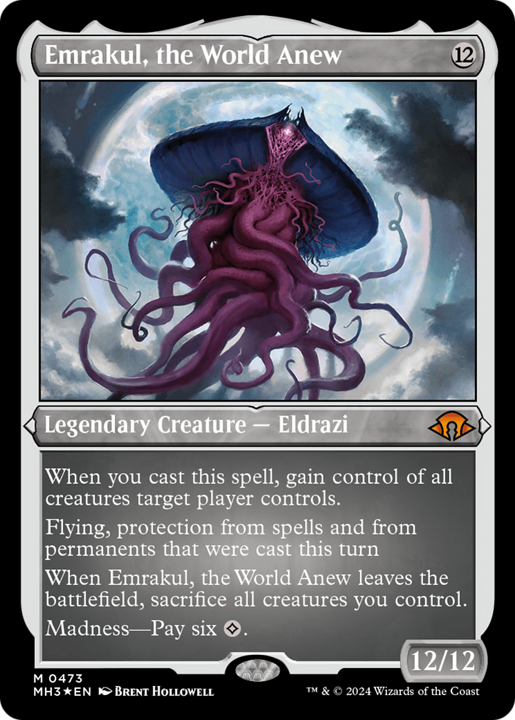 Emrakul, the World Anew (Foil Etched) [Modern Horizons 3] | PLUS EV GAMES 