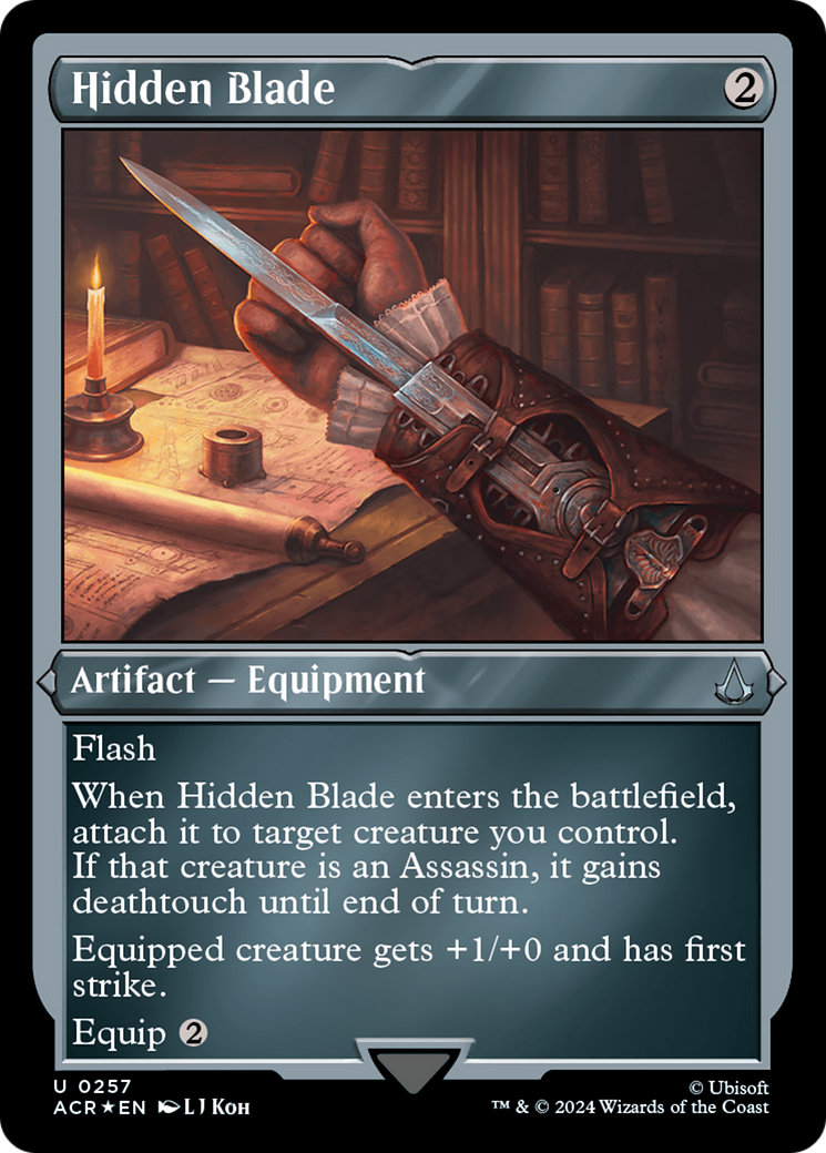 Hidden Blade (Foil Etched) [Assassin's Creed] | PLUS EV GAMES 