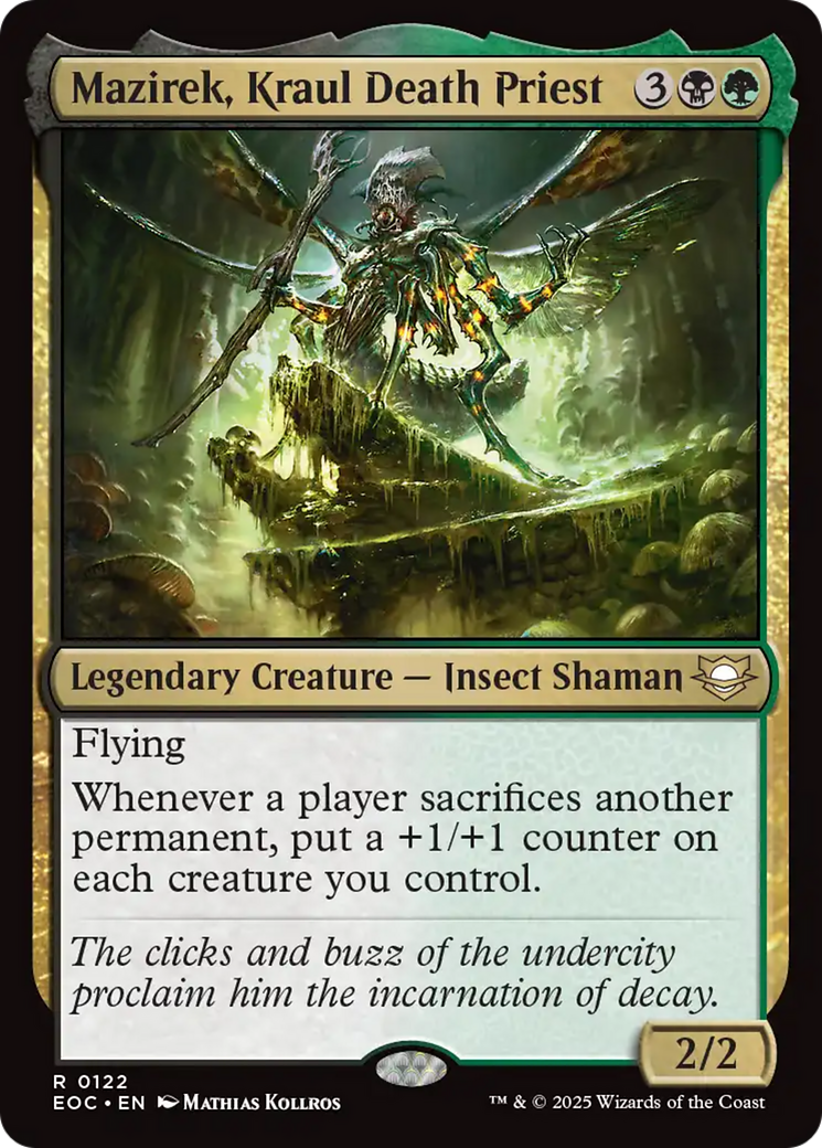 Mazirek, Kraul Death Priest [Edge of Eternities Commander] | PLUS EV GAMES 