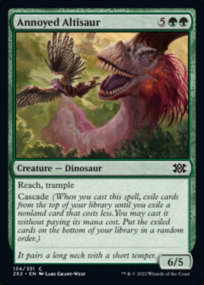 Annoyed Altisaur [Double Masters 2022] | PLUS EV GAMES 