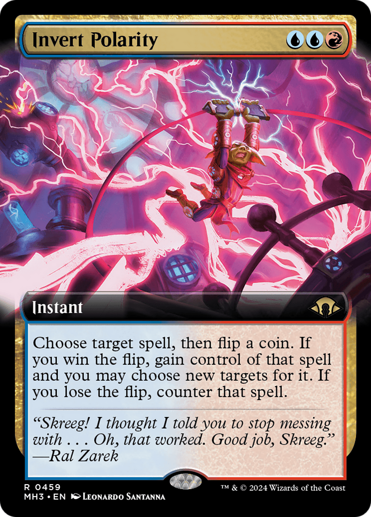 Invert Polarity (Extended Art) [Modern Horizons 3] | PLUS EV GAMES 
