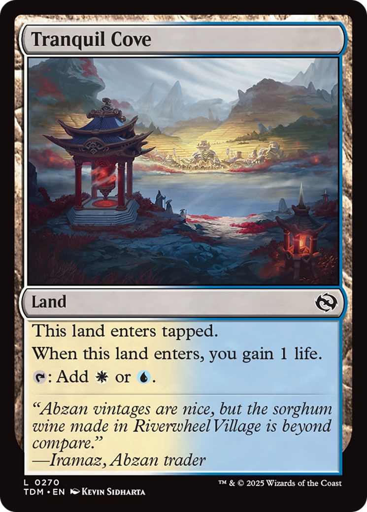 Tranquil Cove [Tarkir: Dragonstorm] | PLUS EV GAMES 