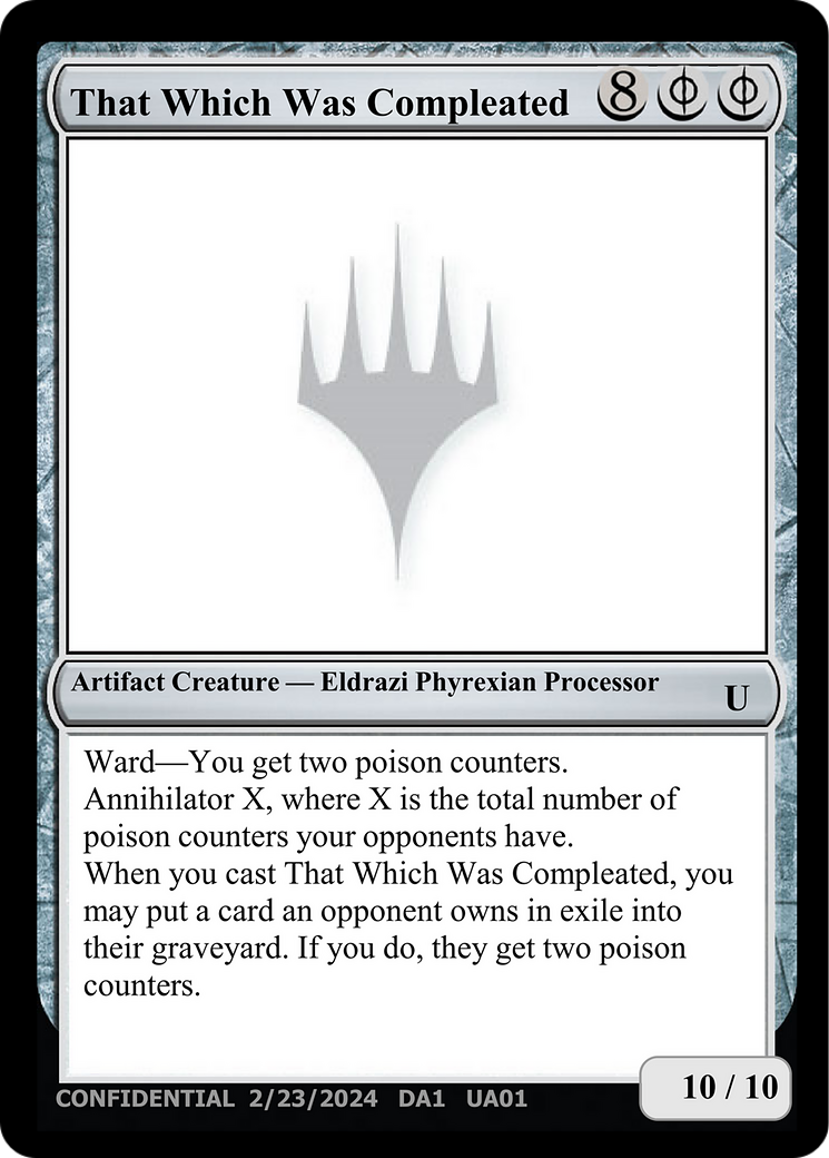 That Which Was Compleated [Unknown Event] | PLUS EV GAMES 