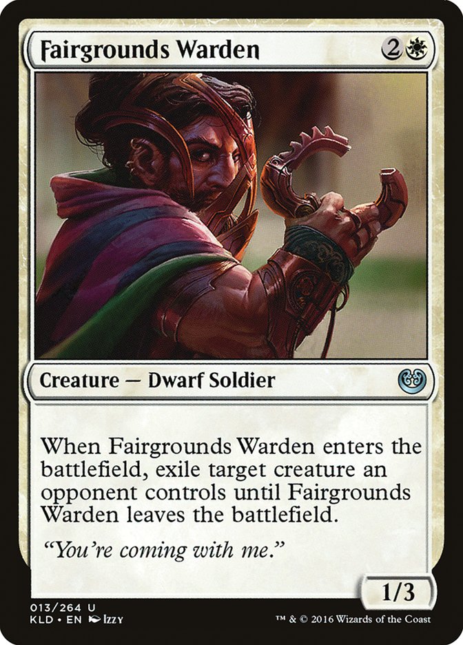 Fairgrounds Warden [Kaladesh] | PLUS EV GAMES 