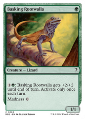 Basking Rootwalla (White Border) [Mystery Booster 2] | PLUS EV GAMES 