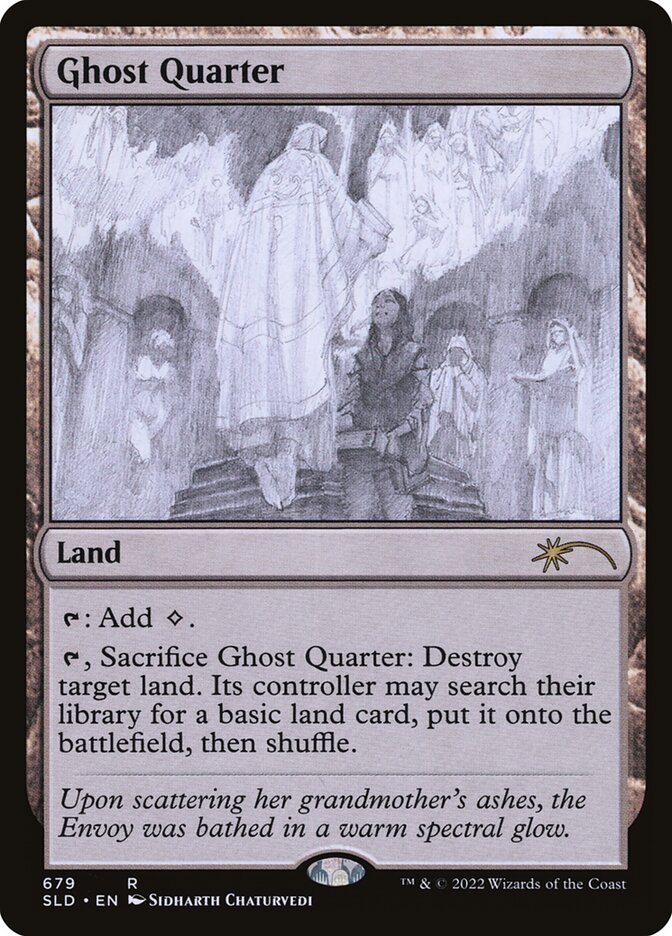 Ghost Quarter (Sketch) [Secret Lair Drop Promos] | PLUS EV GAMES 