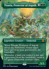 Titania, Protector of Argoth (Borderless Alternate Art) [Modern Horizons 2] | PLUS EV GAMES 