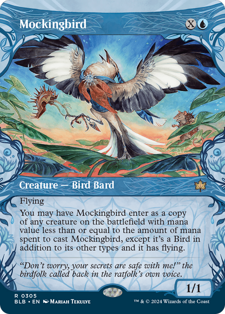 Mockingbird (Showcase) [Bloomburrow] | PLUS EV GAMES 