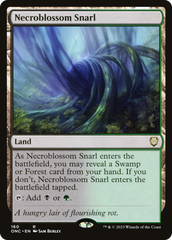 Necroblossom Snarl [Phyrexia: All Will Be One Commander] | PLUS EV GAMES 