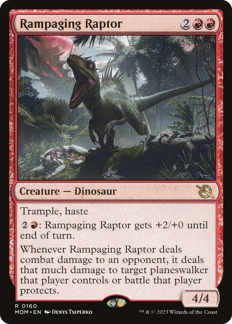 Rampaging Raptor [March of the Machine] | PLUS EV GAMES 