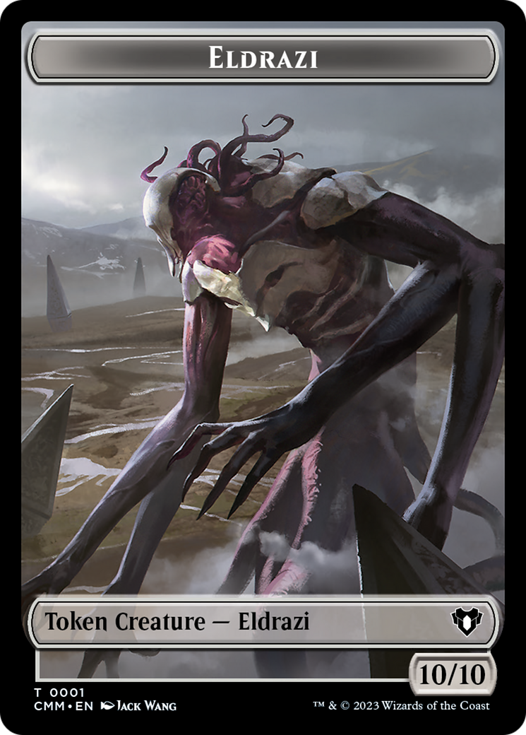 Eldrazi Spawn // Rat Double-Sided Token [Commander Masters Tokens] | PLUS EV GAMES 