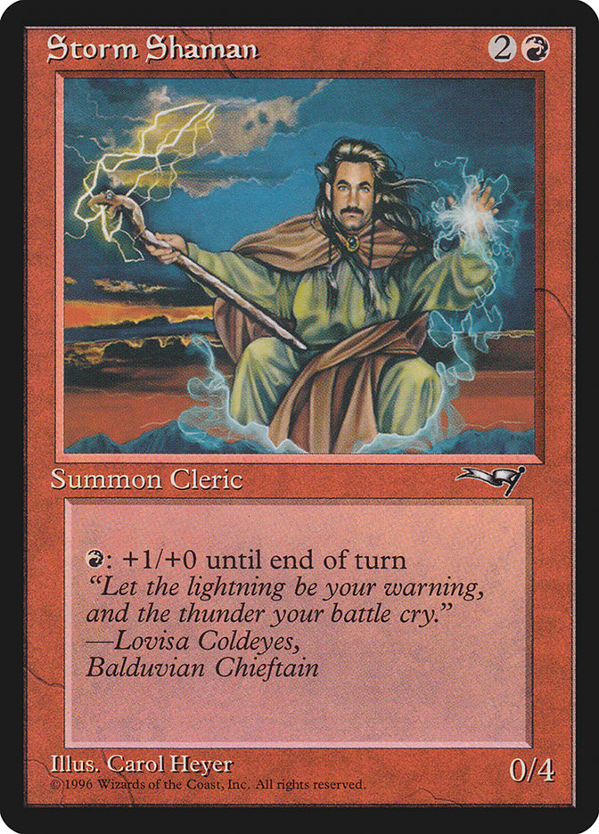 Storm Shaman (Male) [Alliances] | PLUS EV GAMES 