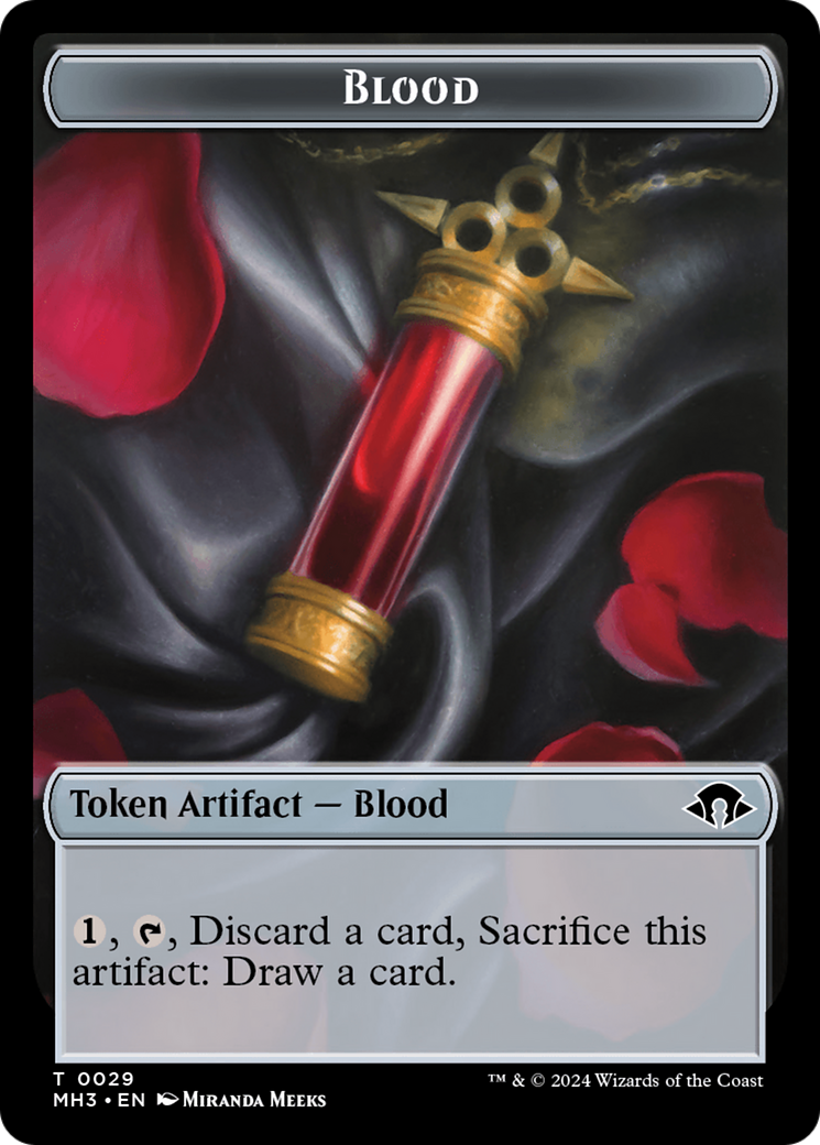 Blood Token [Modern Horizons 3 Tokens] | PLUS EV GAMES 