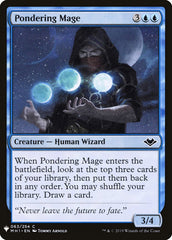 Pondering Mage [Mystery Booster] | PLUS EV GAMES 