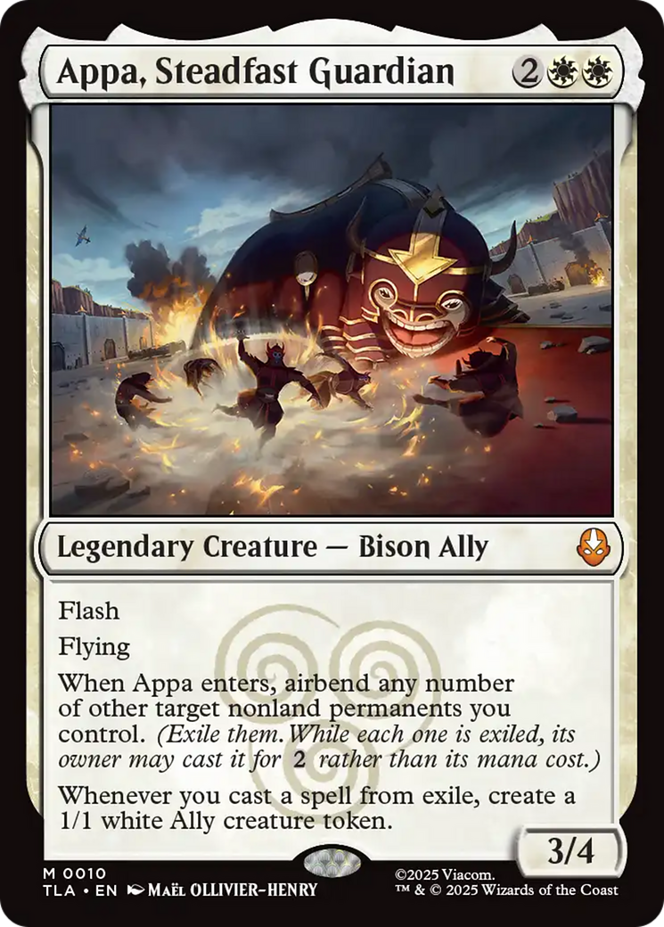 Appa, Steadfast Guardian [Avatar: The Last Airbender] | PLUS EV GAMES 