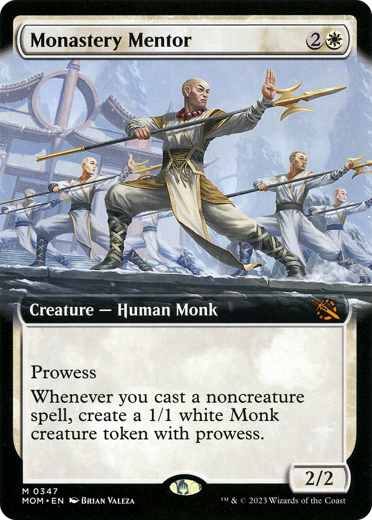 Monastery Mentor (Extended Art) [March of the Machine] | PLUS EV GAMES 