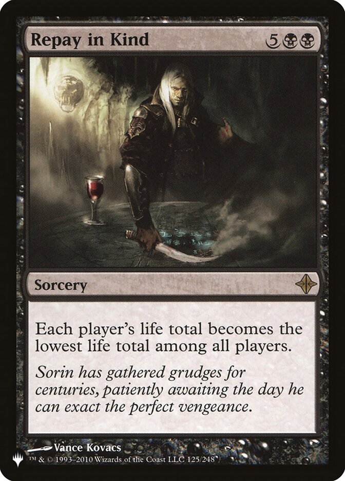 Repay in Kind [The List] | PLUS EV GAMES 