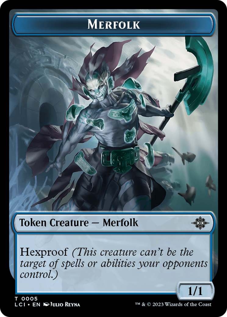 Merfolk Token [The Lost Caverns of Ixalan Tokens] | PLUS EV GAMES 