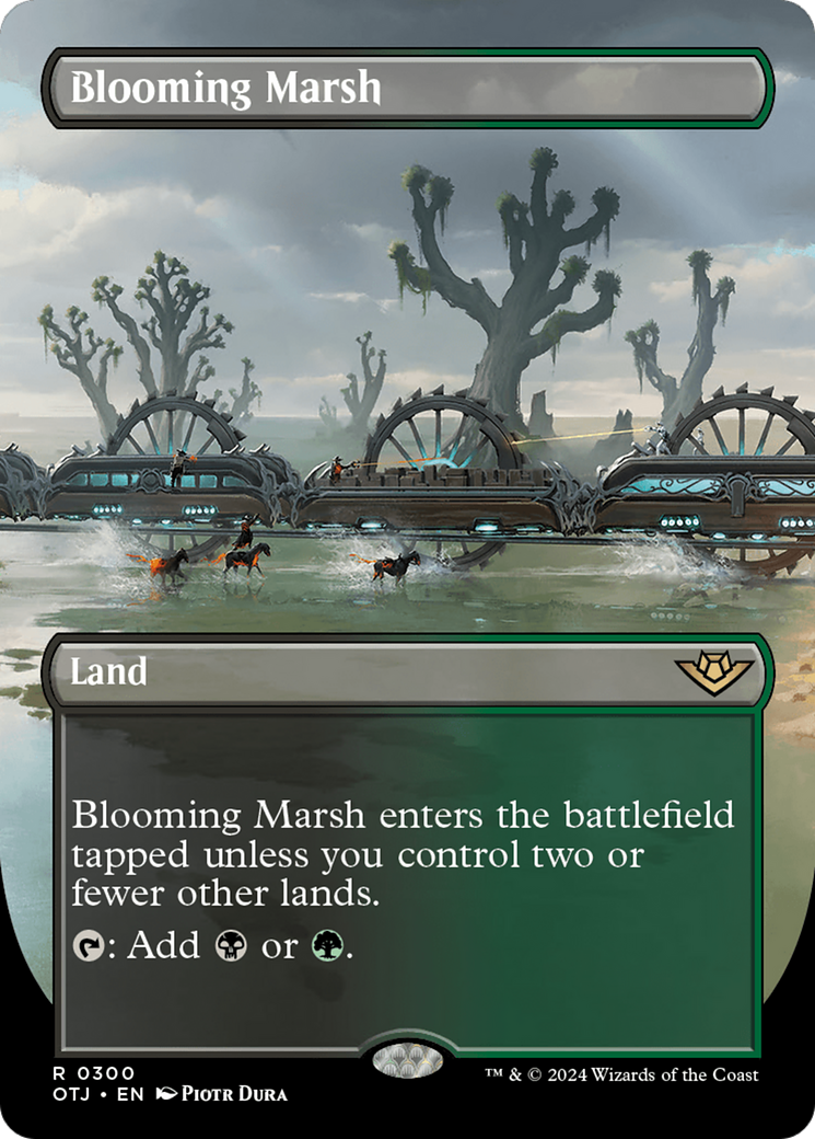 Blooming Marsh (Borderless) [Outlaws of Thunder Junction] | PLUS EV GAMES 