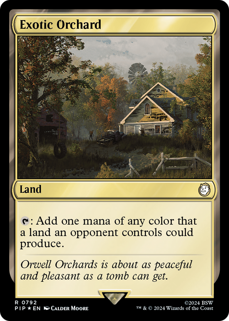 Exotic Orchard (Surge Foil) [Fallout] | PLUS EV GAMES 