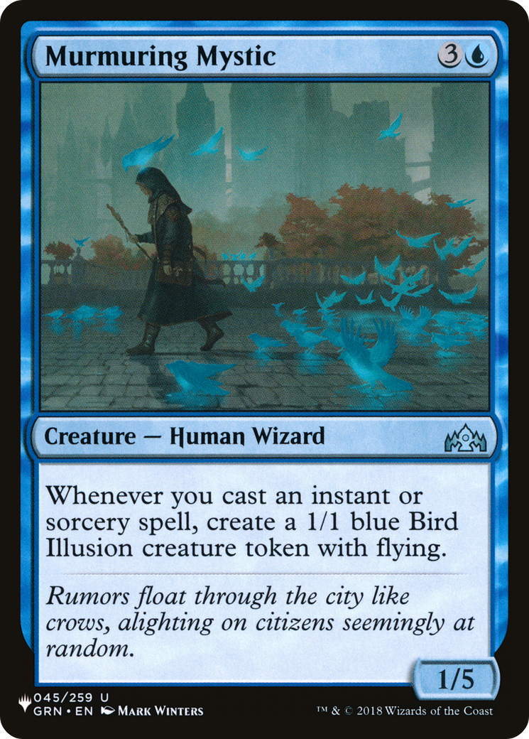 Murmuring Mystic [The List Reprints] | PLUS EV GAMES 