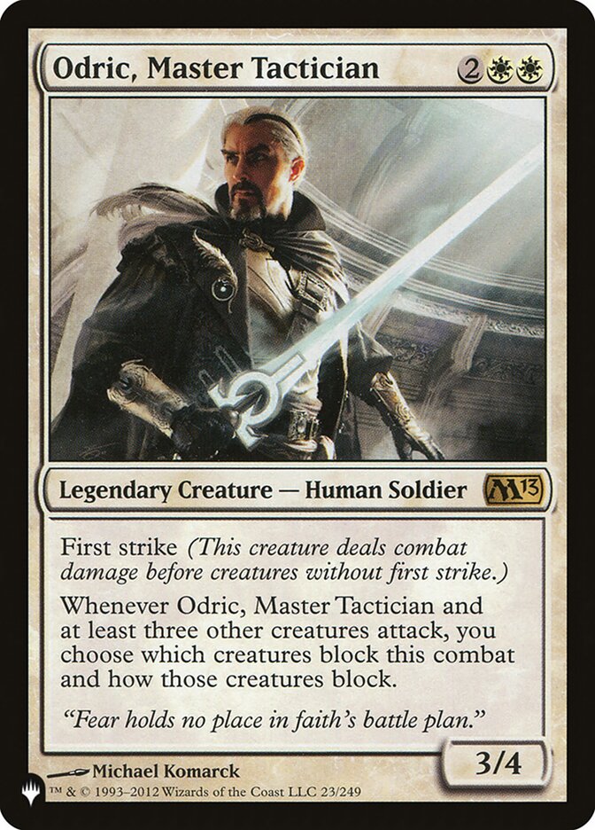 Odric, Master Tactician [The List] | PLUS EV GAMES 