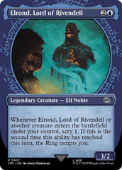 Elrond, Lord of Rivendell (Showcase Ring Frame) [The Lord of the Rings: Tales of Middle-Earth] | PLUS EV GAMES 