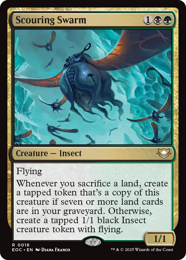Scouring Swarm [Edge of Eternities Commander] | PLUS EV GAMES 