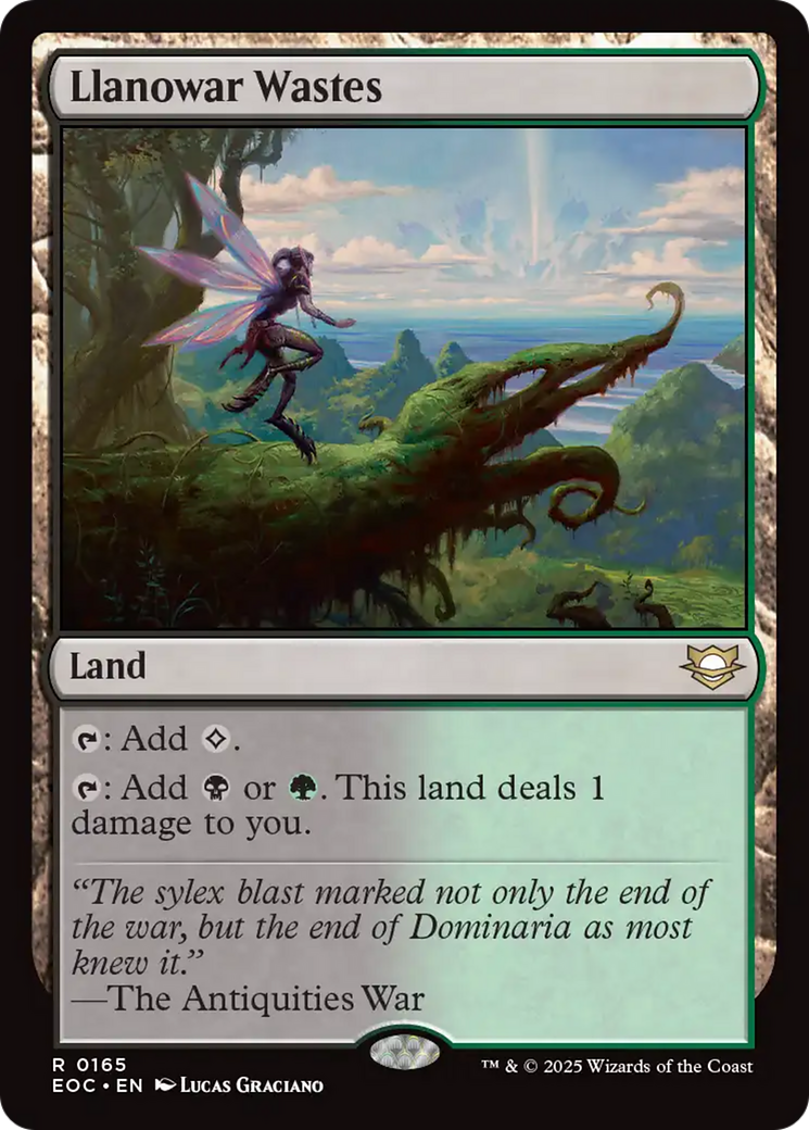 Llanowar Wastes [Edge of Eternities Commander] | PLUS EV GAMES 