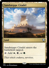 Sandsteppe Citadel [Phyrexia: All Will Be One Commander] | PLUS EV GAMES 