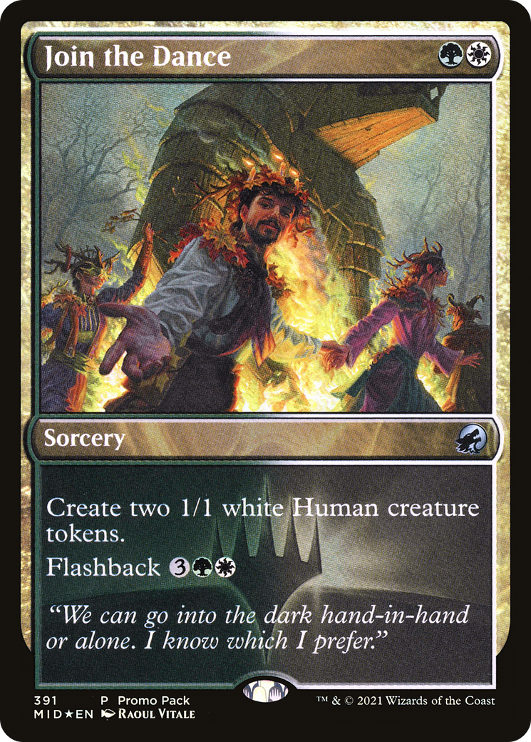 Join the Dance (Promo Pack) [Innistrad: Midnight Hunt Promos]