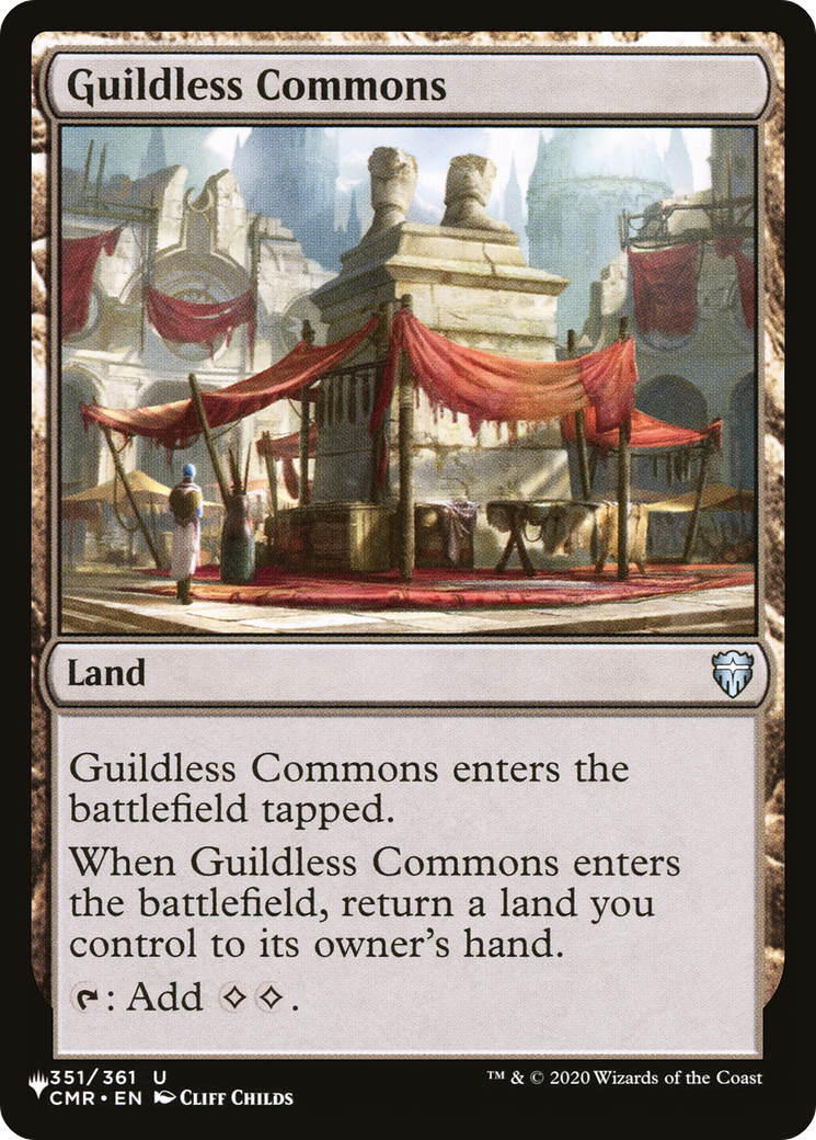 Guildless Commons [The List Reprints] | PLUS EV GAMES 