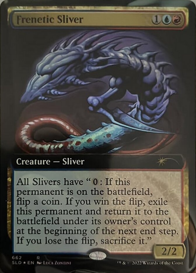 Frenetic Sliver (Extended Art) [Secret Lair Drop Promos] | PLUS EV GAMES 