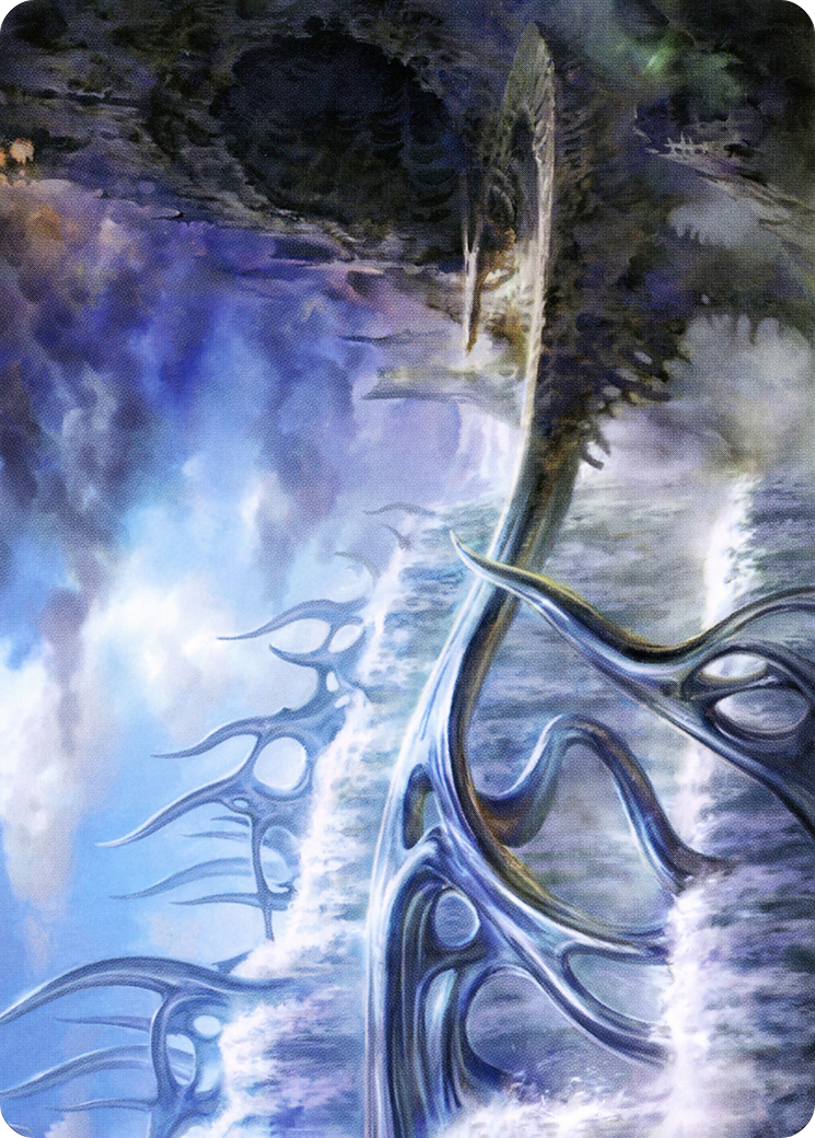 Mistvault Bridge Art Card [Modern Horizons 2 Art Series] | PLUS EV GAMES 