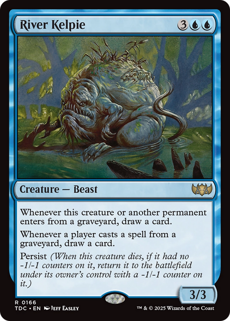 River Kelpie [Tarkir: Dragonstorm Commander] | PLUS EV GAMES 