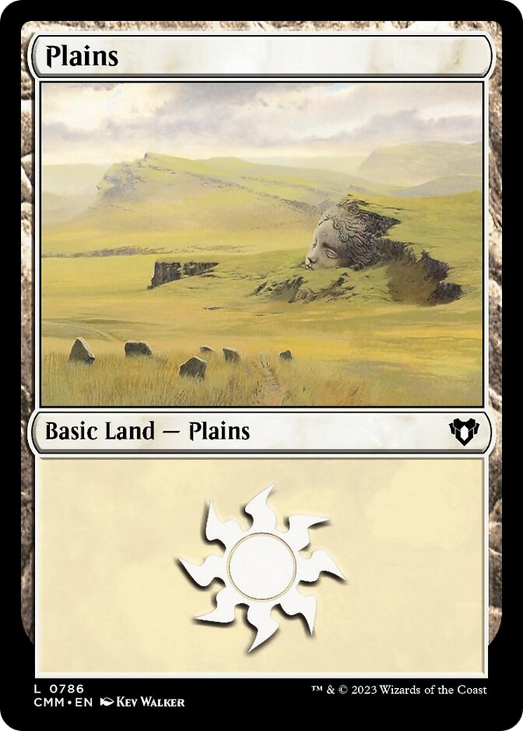 Plains (786) [Commander Masters] | PLUS EV GAMES 