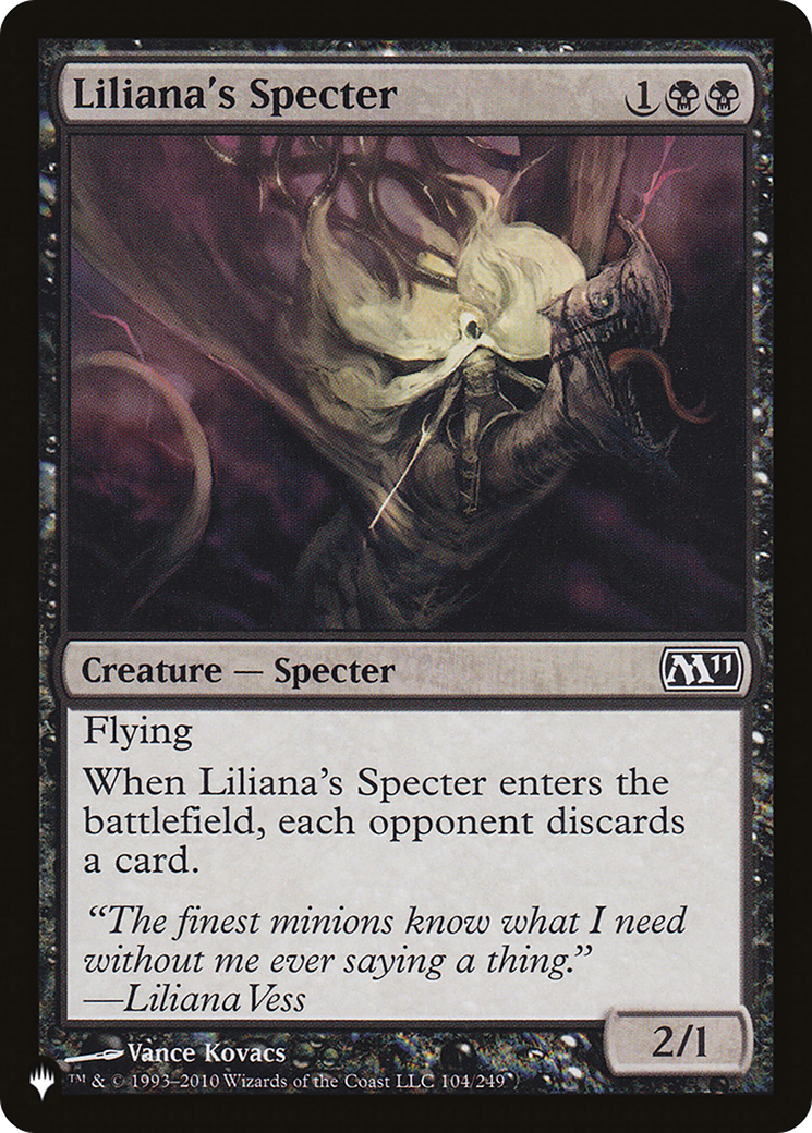 Liliana's Specter [The List Reprints] | PLUS EV GAMES 