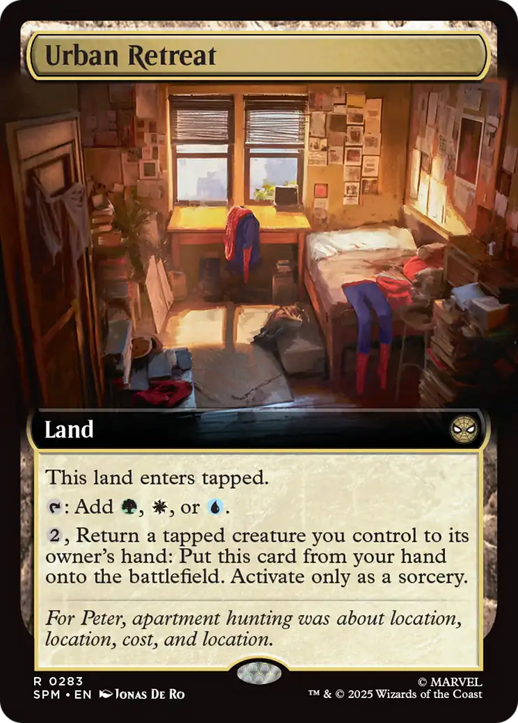 Urban Retreat (Extended Art) [Marvel's Spider-Man] | PLUS EV GAMES 