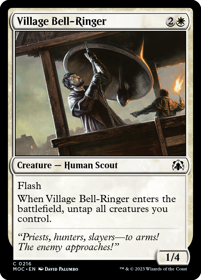 Village Bell-Ringer [March of the Machine Commander] | PLUS EV GAMES 