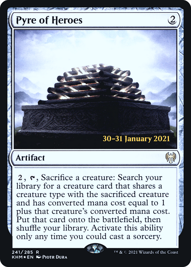 Pyre of Heroes  [Kaldheim Prerelease Promos]