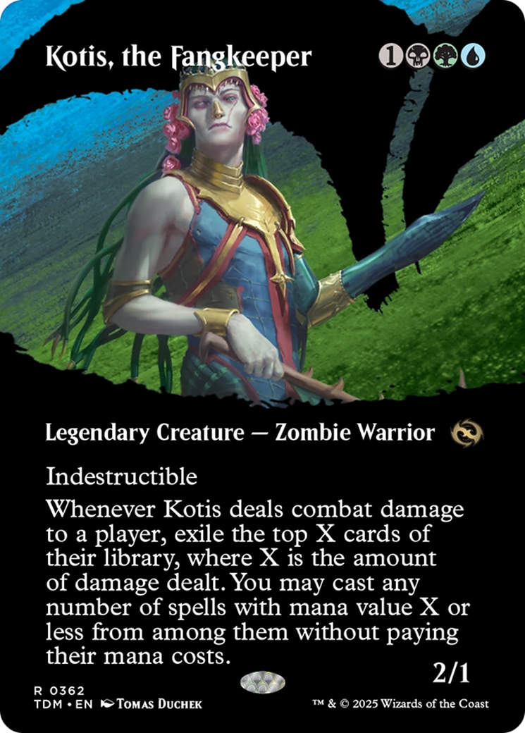 Kotis, the Fangkeeper (Borderless) [Tarkir: Dragonstorm] | PLUS EV GAMES 